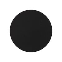 LED Wandleuchte Schwarz Metall flach 3000K 640lm