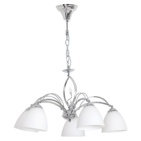 Pendelleuchte Glas Metall E27 Klassisch elegant MARII
