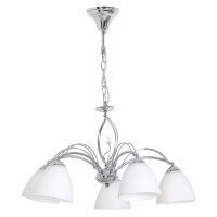 Pendelleuchte Glas Metall E27 Klassisch elegant MARII