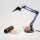 Kinderlampe Schreibtisch LED Blau Bagger verstellbar 40 cm