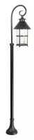 Au&szlig;enlampe Schwarz 166 cm Glas Metall Rustikal elegant