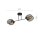 Deckenlampe Metall Schwarz 86 cm lang Modern CADMUS