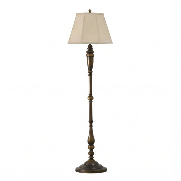 Klassische Stehlampe HELISSENT 157,5 cm in Bronze