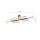 Deckenlampe flach Metall 6-flammig Retro 55 cm lang