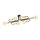 Deckenleuchte Schwarz Gold 55 cm lang Metall NIELS