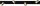 Deckenstrahler Metall Schwarz Gold 100 cm lang