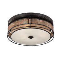Edle Deckenleuchte LARA Kupfer &Oslash;46cm 3-flmg Lampe
