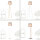 Stoff Lampenschirm Stehlampe Grau E27 WILLOW