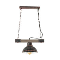 Vintage Lampe h&auml;ngend HAKON Kupfer Antik Made in EU