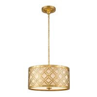 Arabesque Deckenleuchte ALADYN Blattgold Antik rund