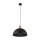 Pendelleuchte Metall Holz Ø 35 cm E27 Skandinavisch