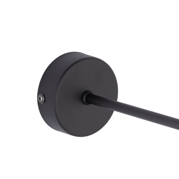 Wandlampe Rustikal Metall Schwarz für E27 dekorativ