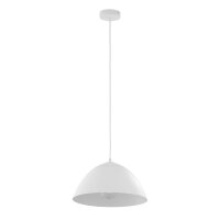 Pendelleuchte Wei&szlig; Metall &Oslash; 33,5 cm Modern...