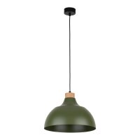 Hängeleuchte Metall Grün Retro Ø 34 cm...