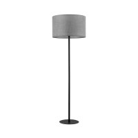 Stehleuchte Grau Schwarz 159 cm klein E27 Modern