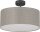 Deckenlampe Stoffschirm Leinen blendarm Ø 40 cm rund