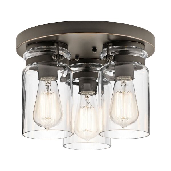 Runde Deckenleuchte Wohnzimmer Ø28cm Industrie Design