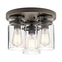 Runde Deckenleuchte Wohnzimmer Ø28cm Industrie Design