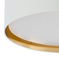 Deckenleuchte Weiß Gold rund Ø 60 cm...