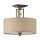 Elegante Deckenleuchte rund Beige Vintage Wohnzimmer