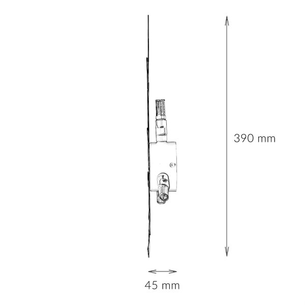 Metall Wandleuchte Grün 39 cm Blatt indirektes Licht