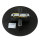 Wandlampe rund flach Ø 20 cm Modern Metall Schwarz