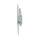 Wandlampe rund Metall Ø 30 cm flach Weiß G9 Modern