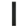 Wandleuchte Schwarz Modern Metall 50 cm lang flach eckig