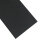 Wandleuchte Schwarz Modern Metall 50 cm lang flach eckig