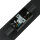 Wandleuchte Schwarz Modern Metall 50 cm lang flach eckig