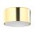 Deckenspot Metall klein Ø 8 cm flach blendarm in Gold
