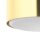 Deckenspot Metall klein Ø 8 cm flach blendarm in Gold