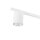 Deckenlampe Metall 3-flammig Weiß 100 cm lang Metall