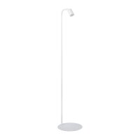 Stehlampe Weiß 140 cm klein Metall verstellbarer...