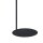 Stehlampe klein 140 cm verstellbarer Schirm Schwarz