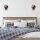 Spot Strahler Metall Holz schwenkbar Schwarz Natur GU10