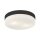 Badlampe Decke IP44 Badezimmer Ø 29 cm rund Weiß Schwarz