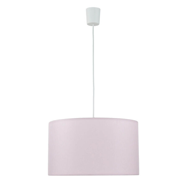 Hängelampe Kinder Baby Rosa Ø 40 cm rund Stoffschirm