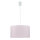 Hängelampe Kinder Baby Rosa Ø 40 cm rund Stoffschirm