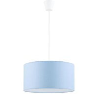 Kinderzimmerleuchte Hellblau Weiß Ø 40 cm...