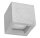 Betonlampe Wand eckig H: 12 cm klein Up Down indirekt
