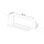 Beton Wandleuchte Up Down 30 cm eckig E27 Grau