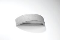 Wandlampe Up Down Beton 40 cm indirekt E27 innen