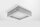 LED Deckenleuchte Beton eckig B: 33 cm flach blendarm