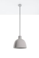 Hängeleuchte Beton Ø 28 cm Modern Grau E27...