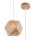 Hängelampe Holz geometrisch klein GU10 wohnlich ALBALI