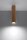 Deckenspot Holz H: 30 cm schmal GU10 blendarm Modern