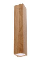 Deckenlampe Holz 30 cm hoch Modern GU10 BASILEA