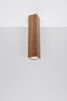 Deckenlampe Holz 30 cm hoch Modern GU10 BASILEA