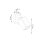 Wandlampe Spot verstellbar GU10 eckig Modern Holz